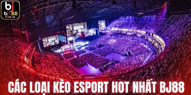 Một số loại hình cá cược Esport tại BJ88