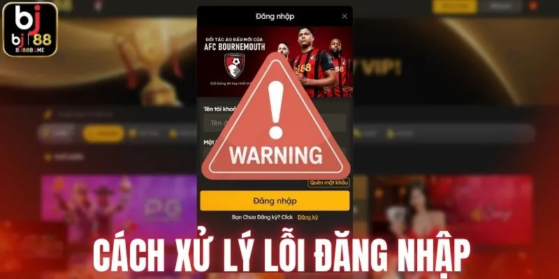 Cách xử lý các lỗi truy cập thường gặp