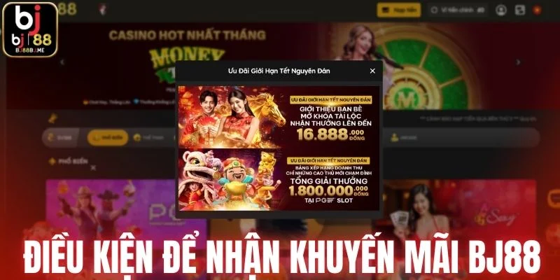 Điều khoản áp dụng khi nhận khuyến mãi BJ88