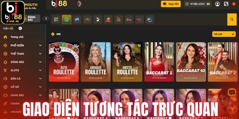 Giao diện tương tác trực quan
